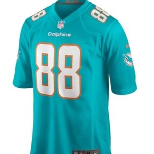 Mike Gesicki Miami Dolphins Pro Style Teal XXL Jersey